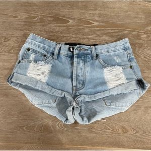 One Teaspoon Shorts| Size:24 | Denim